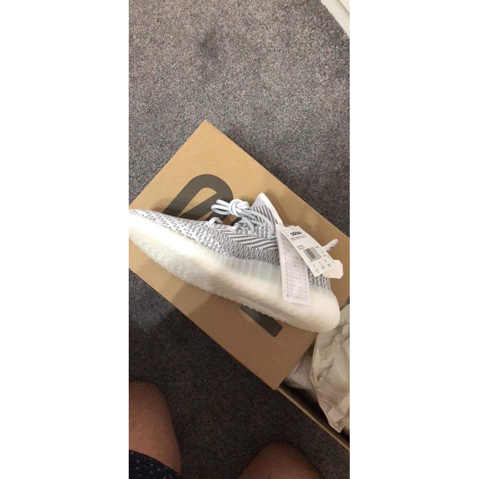 (H��NG S N) Gi��y yeezy static en full ph n quang (FULL BOX