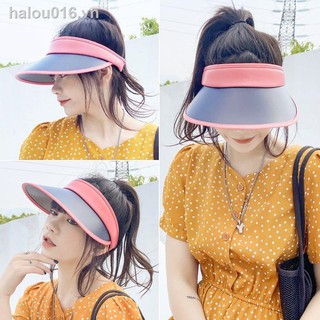 Mũ Lưỡi Trai Nửa Đầu Chống Tia Uv Phong Cách Hàn Quốc Cho Nữ 50 +