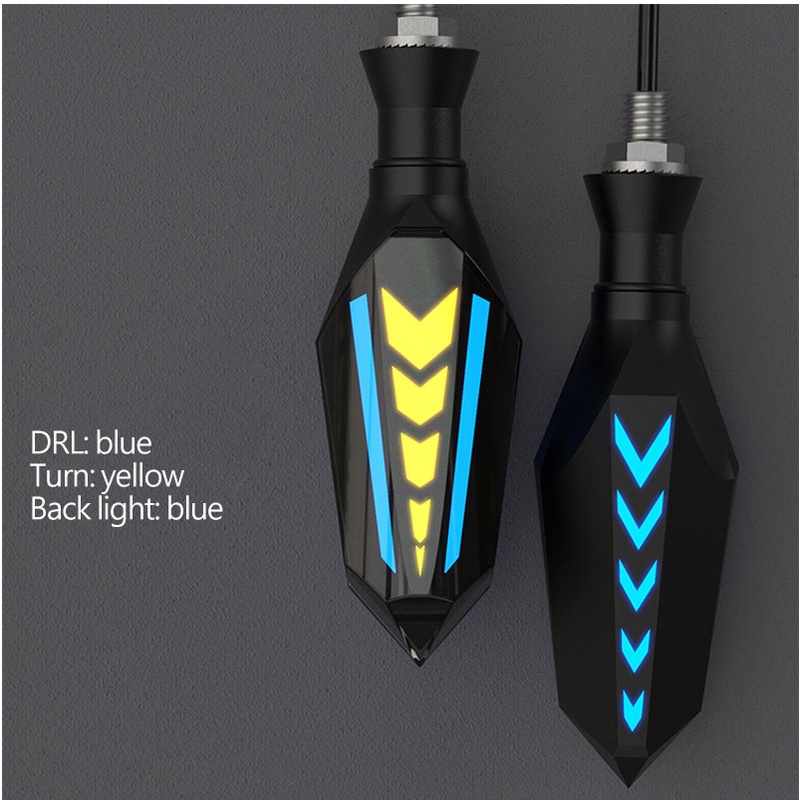 Rơ Le Đèn LED Tín Hiệu Hai Bên Dành Cho Xe Mô Tô M10Bolt IP65