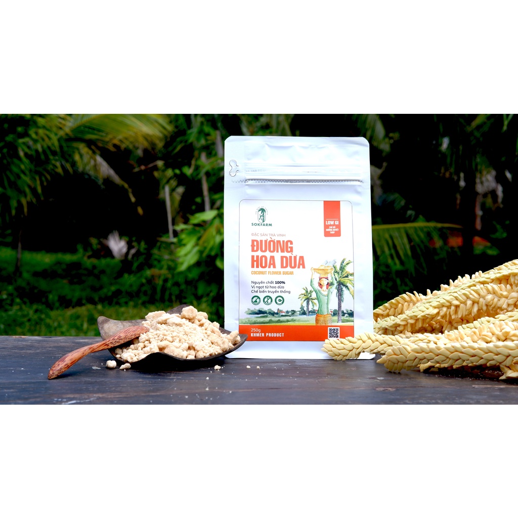 Đường Hoa Dừa Phù Hợp Cho Người Tiểu Đường Và Ăn Kiêng 135g -250g SF04