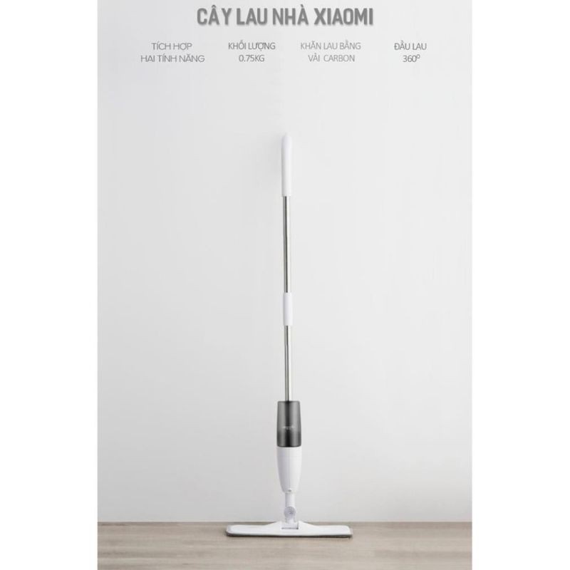 Cây lau nhà thông minh 2in1 XIAOMI DEERMA  WATER SPRAY MOP TB500