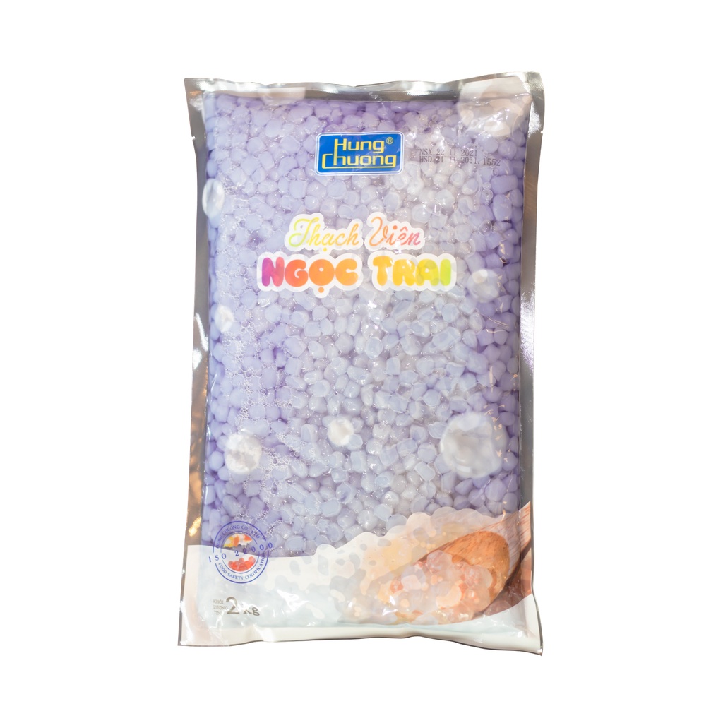 Thạch Ngọc Trai Hương Trái Cây - Hùng Chương 2KG (Trân Châu, Topping Trà Sữa)