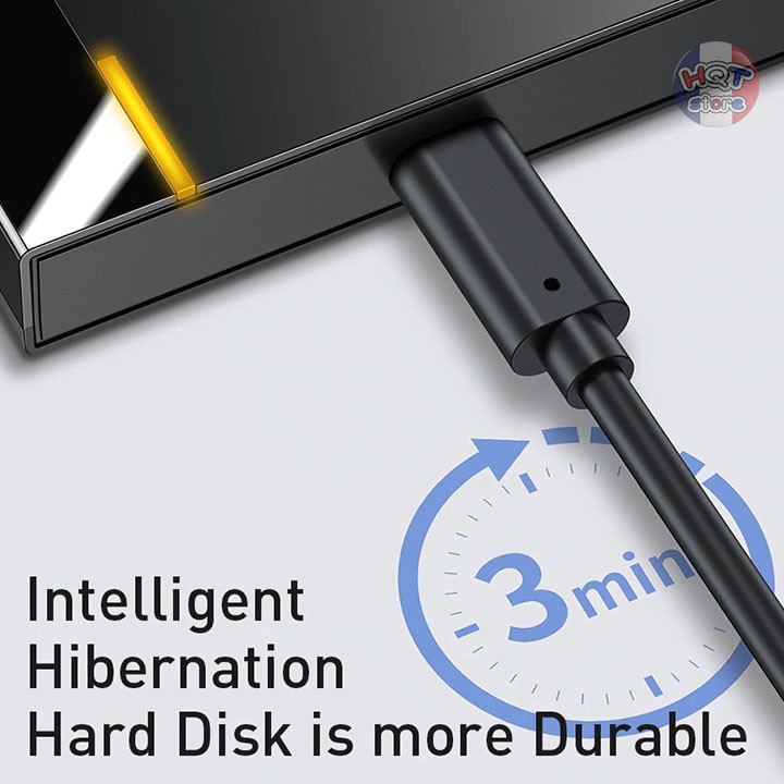 Hộp ổ cứng HDD SSD Box Baseus Full Speed Enclosure Type C (Gen 2) 2.5" | WebRaoVat - webraovat.net.vn