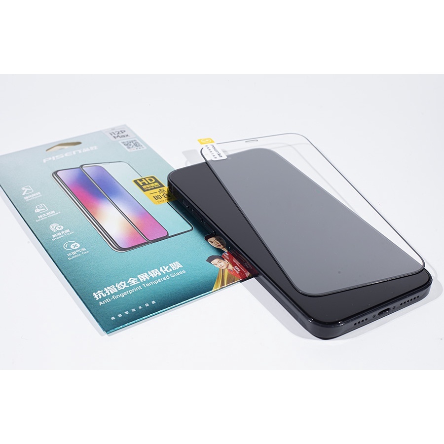 Miếng Dán màn hình cường lực Pisen cho iPhone 7/8/X/XSMAX/11PROMAX/12PROMAX