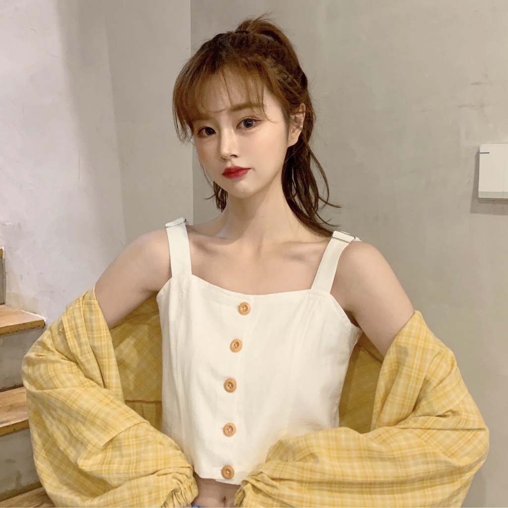 Áo Hai Dây 🎀FREESHIP🎀 Giảm 5k nhập Áo 2 dây bản to Hàn Quốc C05 - Maoshop | BigBuy360 - bigbuy360.vn