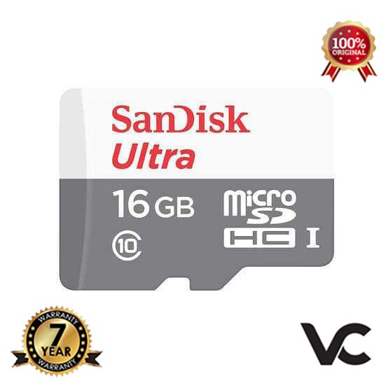 Thẻ Nhớ Sandisk Ultra 16gb Class 10 Micro Sd 80mb / S Microsdhc 80mbps