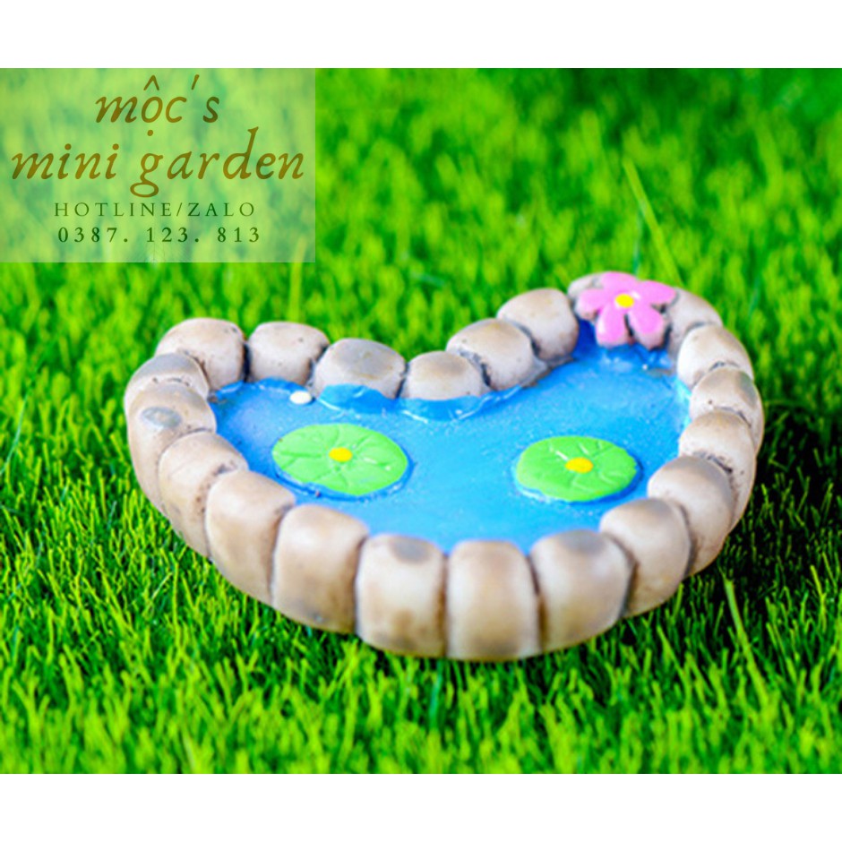 Hồ Sen | Tiểu Cảnh Terrarium | EC744 || Mocminigarden