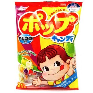 Kẹo mút trái cây Fujiya gói 21 cây