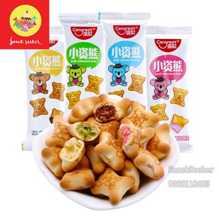 Bánh gấu nhân kem 4 vị - thơm ngon hấp dẫn _ YUMMY CHEWY