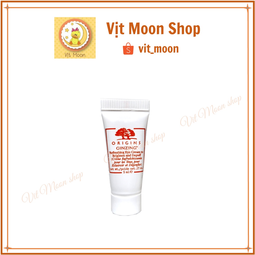 Kem mắt Origins Ginzing Refreshing Eye Cream to Brighten and Depuff 5ml