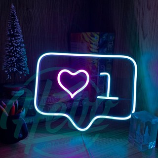 Đèn Trang Trí TIN NHẮN LED Neon Sign ┊ Trang Trí Phòng Ngủ .... ┊ HEBO Art Lighting