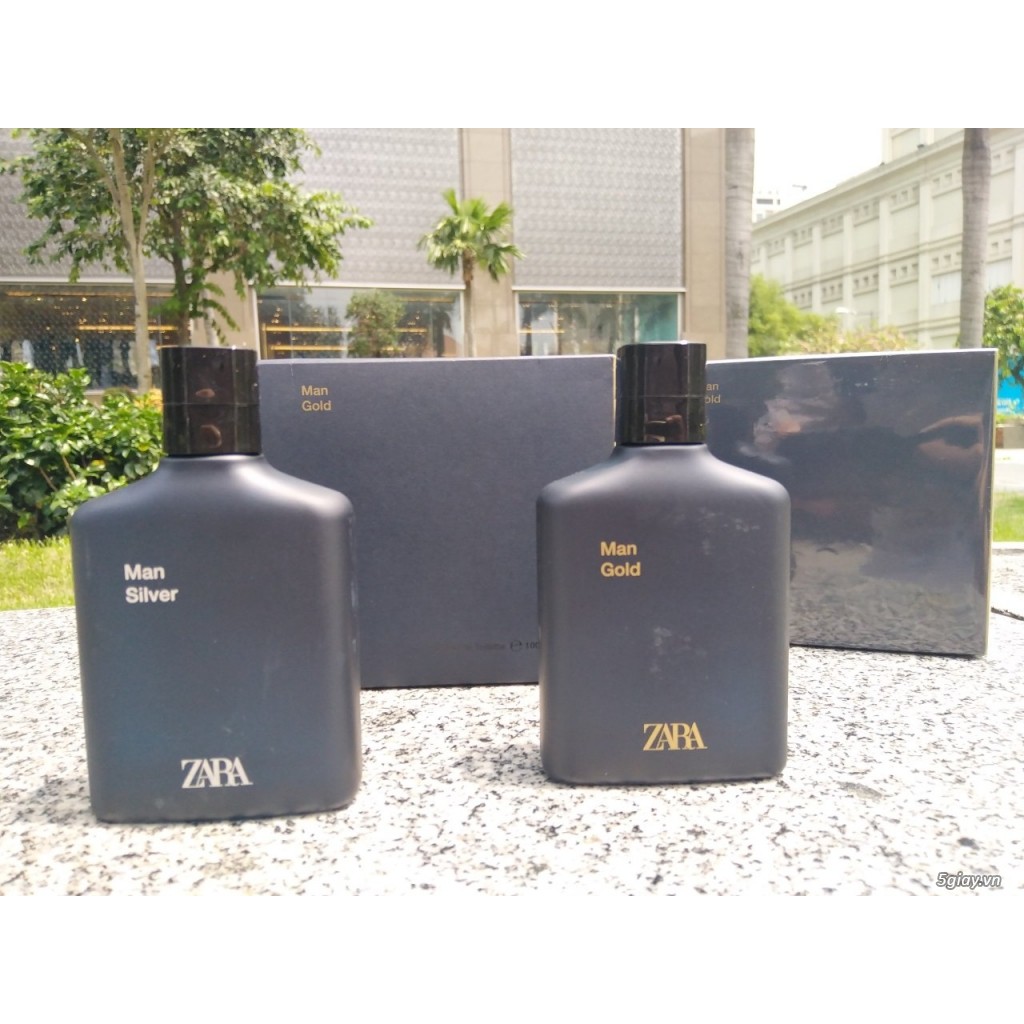 Set Nước hoa Zara Man Gold & Man Silver 100ml