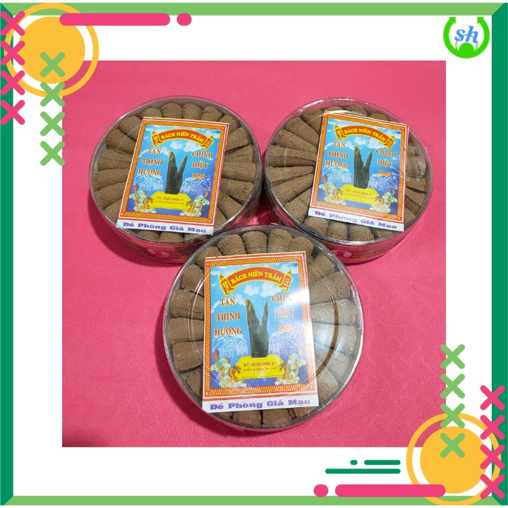 Nụ trầm - trầm cục Tân Thịnh Hương- hộp 20 nụ