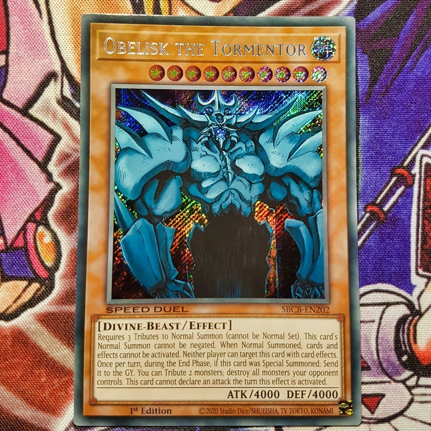 Bài Yugioh - Obelisk The Tormentor LC01 YGLD