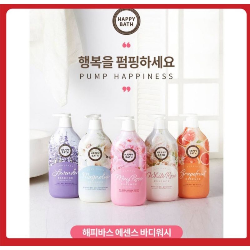 Sữa tắm Happy Bath Hàn Quốc 900ml