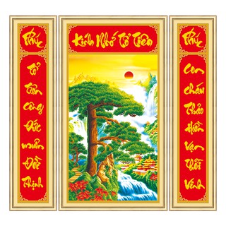 TRANH ĐÁ KÍNH NHỚ TỔ TIÊN 77366