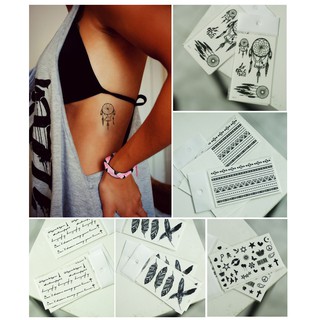 [ Anbe Tattoo] Xăm giả họa tiết vui nhộn (Mua 3 tặng 1)