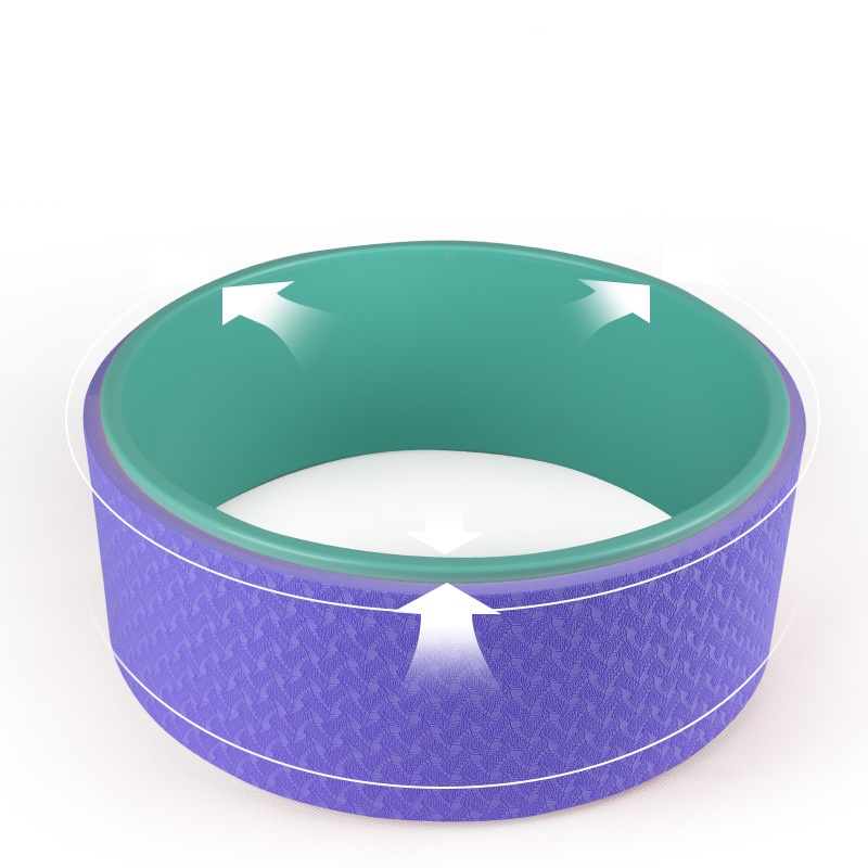 Vòng Tập Yoga Cao Cấp - Yoga QG, Chất Liệu TPE, Kích Thước 32x32x15cm, Chịu Lực 150kg, Đa Năng Kết Hợp Với Mọi Bài Tập