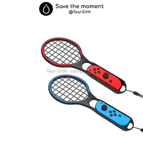 Bộ vợt Tennis sắc màu (DOBE) cho Joy-con Nintendo Switch
