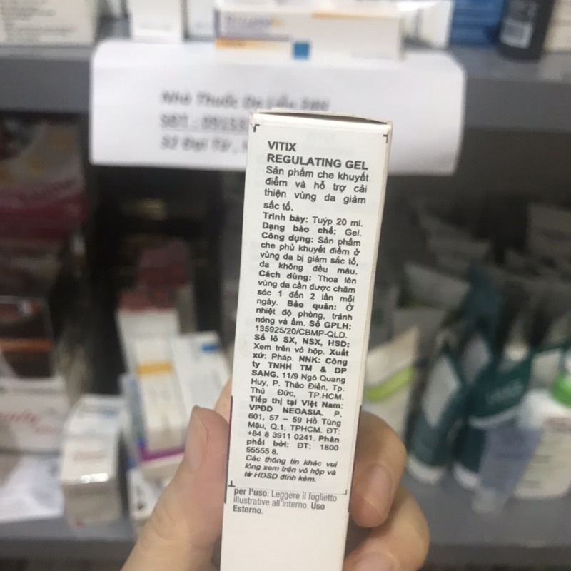 Gel giúp ngăn ngừa bạch biến ACM Vitix Regulating Gel 20ml và 50ml