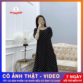 Đầm bầu thiết kế bào bi hoa ( ảnh thật) (shop Tatoco)