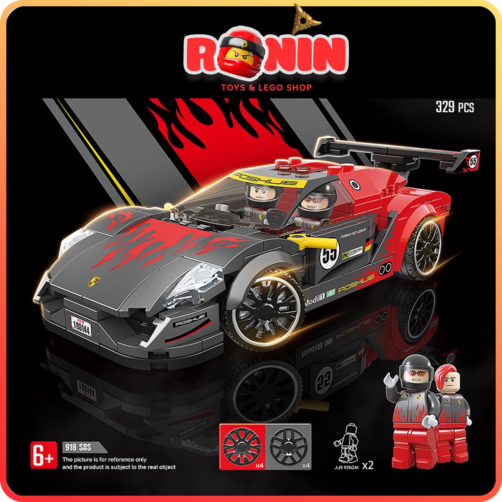 Bộ Đồ Chơi Lắp Ráp Siêu Xe Đua Thể Thao Racing Series