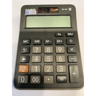 Máy tính Casio MX-12B / MX 12B chính hãng. - Văn phòng phẩm Thu Thảo