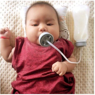 Bình sữa rảnh tay Lil Jum Korea nội địa Hàn Quốc