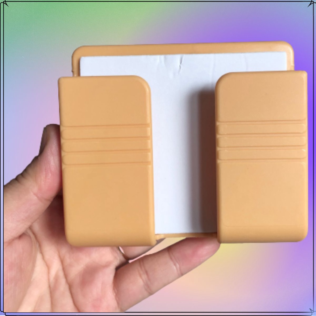 Kệ Gắn Tường Để Điện Thoại Khi Sạc - Có Khe Hở Tiện Lợi, Để đồ dùng, Remote – Miếng Dán Cực Chắc