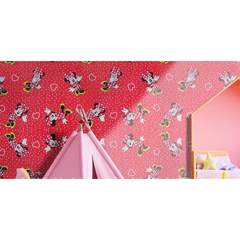 Giấy Dán Tường 45cm Rộng x 1m Dài Mẫu Hoạt Hình Mới MM022