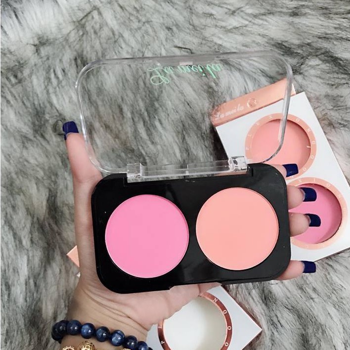 Bảng phấn má 2 ô Lameila