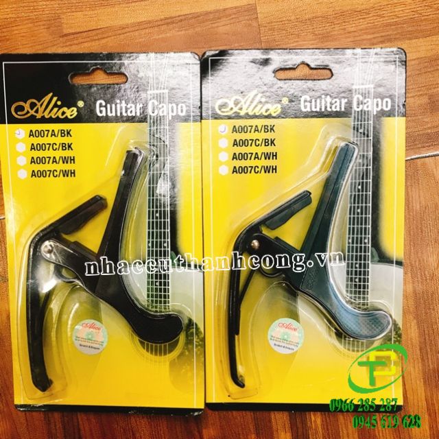 Capo đàn guitar alice A007A