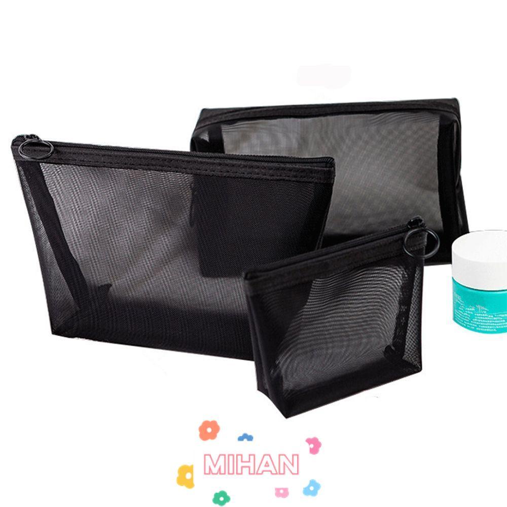 Túi Đựng Mỹ Phẩm Có Khóa Kéo Tiện Dụng Khi Đi Du Lịch