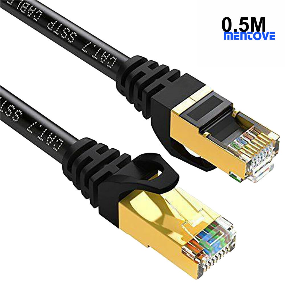 Dây Cáp Mạng Cat 7 U / Ftp Mạ Vàng 10gbps Ethernet Rj45