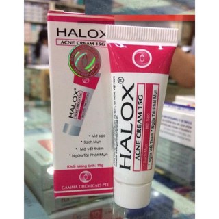 Sản phẩm halox cream 15g.