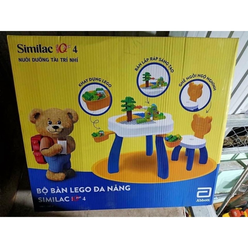 Bộ bàn ghế lego similac