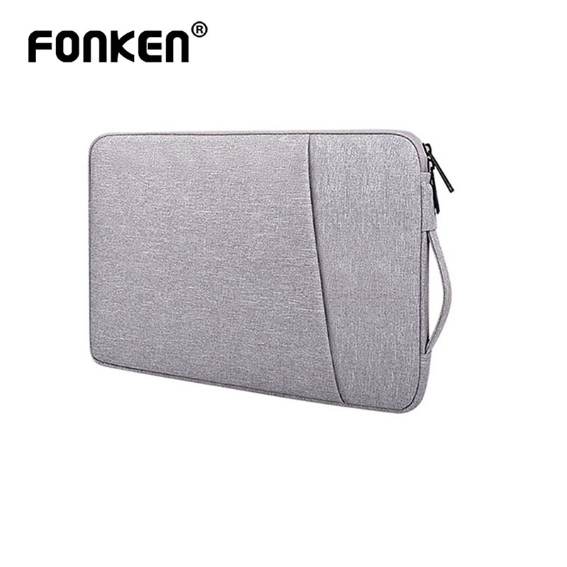 Túi FONKEN vải da lộn đựng máy tính xách tay Macbook Air/Pro Notebook Ultrabook 11-15.6 inch