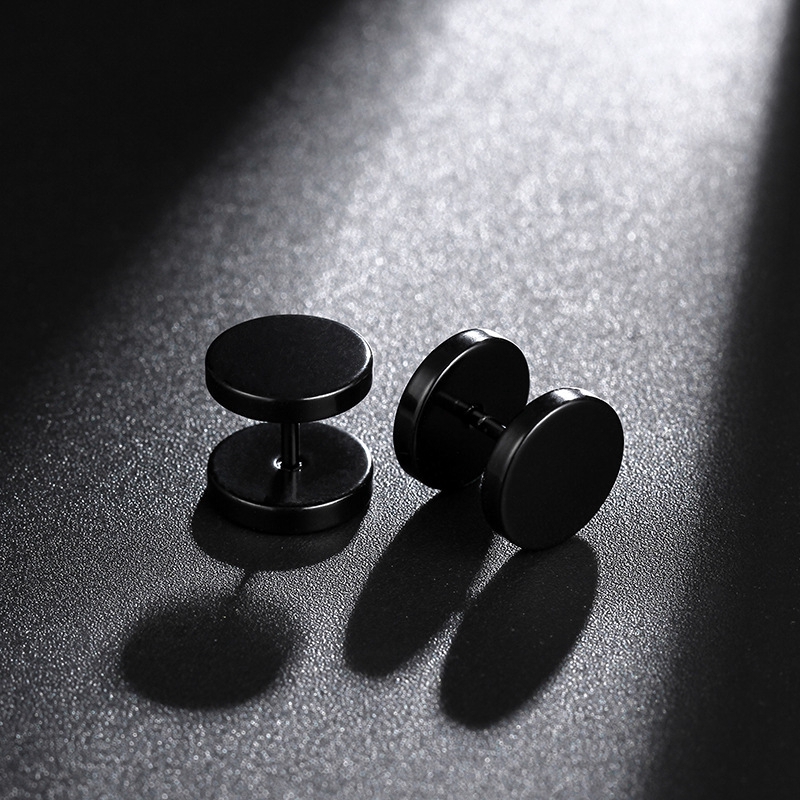 Khuyên tai VNOX bằng thép không gỉ thời trang cho nam và nữ