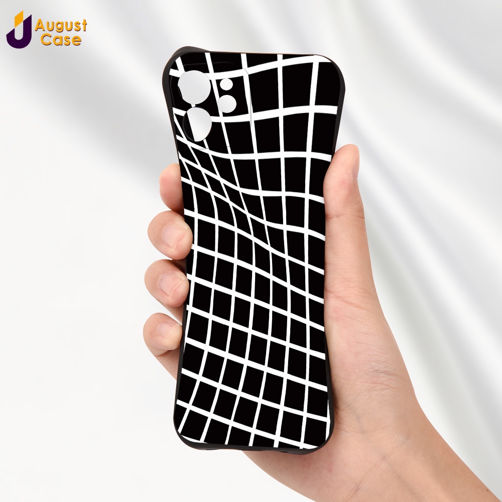 Ốp Điện Thoại Mềm Kẻ Sọc Đen Trắng Cho Realme 8i 8 Pro 6 Pro 5 Pro 7 Pro 5 5i 5s 6i 6 7 8 Q V13 Narzo 30 OPPO Reno Find X2 X3 Pro