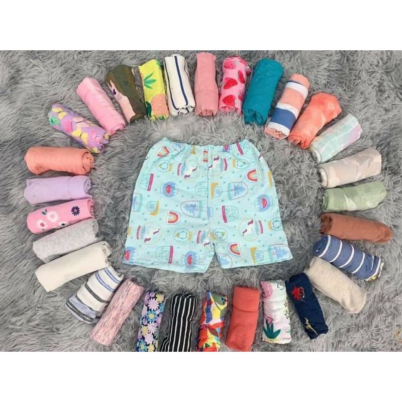 Quần Chục Đùi Cho Bé combo 5 chiếc❤️100% Cotton Co Giãn 4 Chiều❤️Chiếc Quần Vạn Năng Cho Mùa Hè