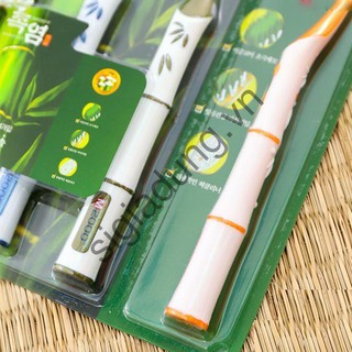 Sigiadung.vn - set 4 bàn chải đánh răng hàn quốc bamboo - giá sỉ