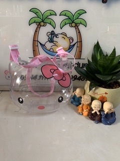Lồng xách tay Hello kitty