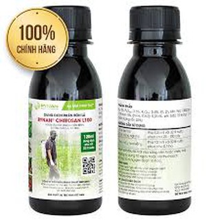 PHÂN BÓN LÁ (DUNG DỊCH ) - RYNAN® CHITOSAN L100 (120ml) - NGỪA SÂU RẦY, KHÁNG NẤM BỆNH, DƯỠNG CÂY, LÁ, HOA & TRÁI