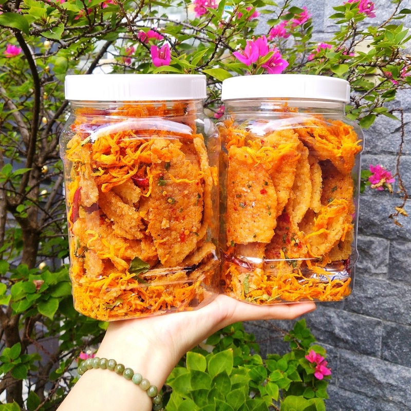 Cơm Cháy Lắc Khô Gà Lá Chanh loại 1 - Hủ 500gr ► FREESHIP ◄ Gia Lai market
