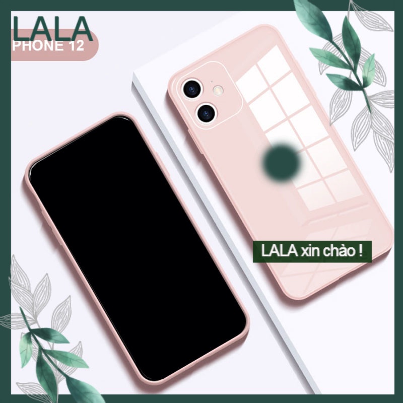 Ốp IPHONE 13 / 13 PRO / 13 PROMAX / 14 / 14 PLUS / 14 PRO / 14 PROMAX MẶT GƯƠNG CƯỜNG LỰC - Logo full táo - Sang trọng