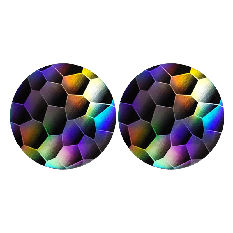 Bộ 2 Giá Đỡ Cốc Bằng Cao Su Mềm Thấm Hút Bụi Cho Xe Hơi Aurora