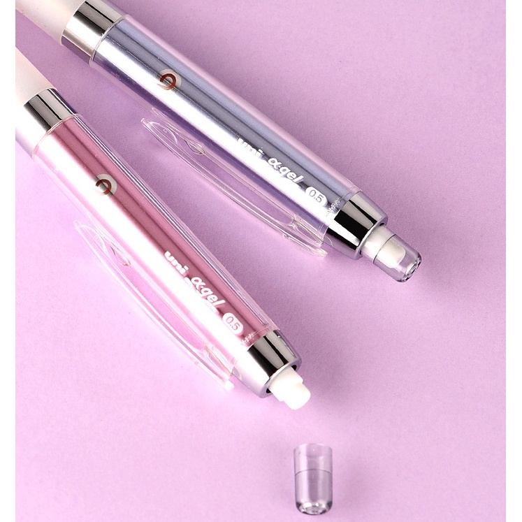 Bút Chì Kim Uni Kuru Toga Alpha Gel M5-858GG - Xoay ngòi tự động - 0.5mm