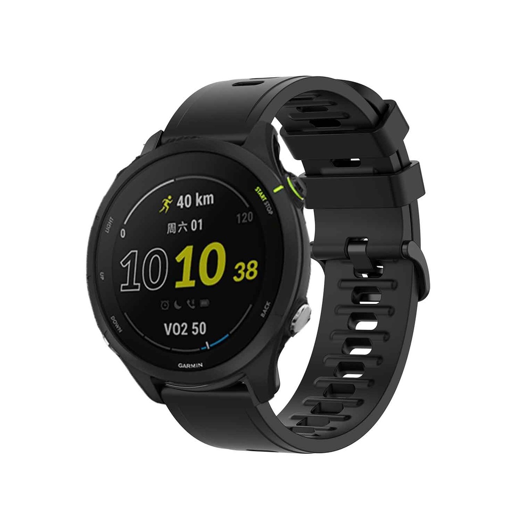 Dây Đeo Silicone 22mm Cho Garmin Forerunner 255 Music / Vivoactive 4 / Venu 2