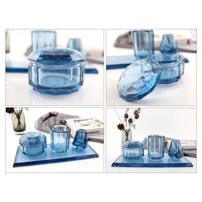 Khuôn Silicone Dùng Làm Giá Đỡ Bút/ Chậu Hoa