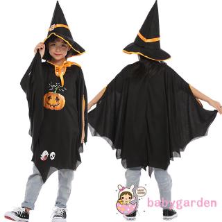 Set đồ hóa trang phù thủy Halloween cho bé